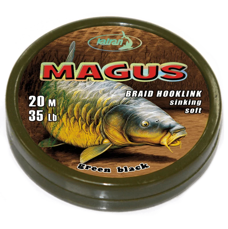 Tresse Katran Coated Hooklink Magus 35 lb 20 m