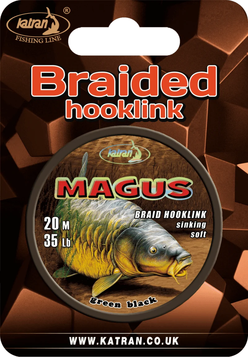 Tresse Katran Coated Hooklink Magus 35 lb 20 m