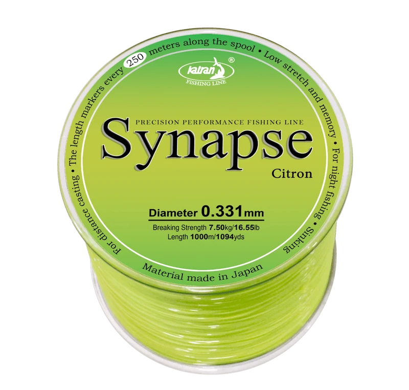 Fil Katran Synapse Citron 0,33 mm 1000 m 16,55 lb