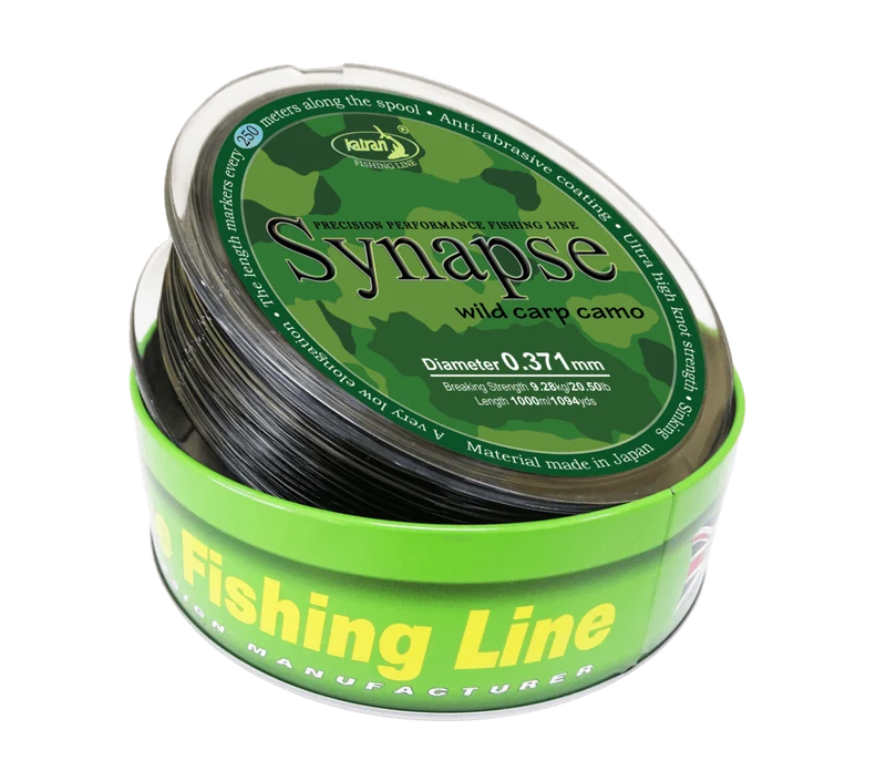 Nylon Katran Synapse Wild Carp Camo 0,37 mm 1000 m