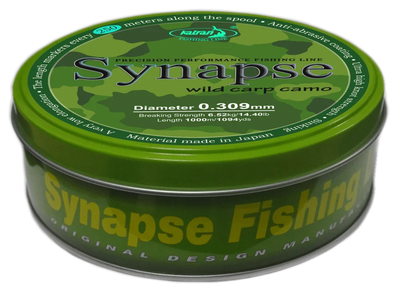 Nylon Katran Synapse Wild Carp Camo 0,30 mm 1000 m