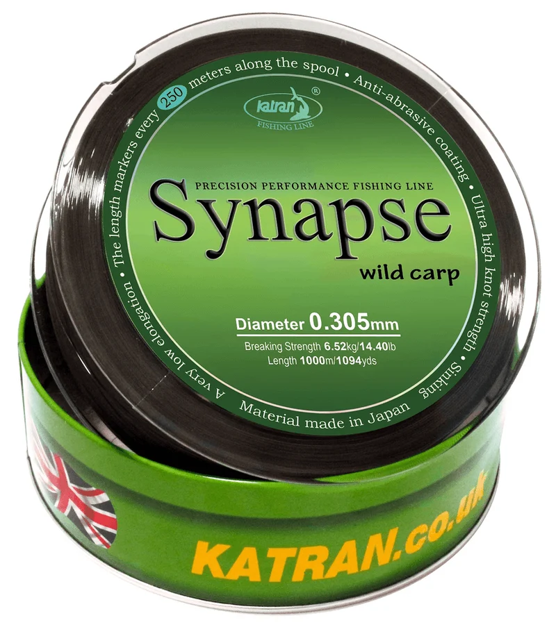 Fil Katran Synapse Wild Carp 0,30 mm 1000 m
