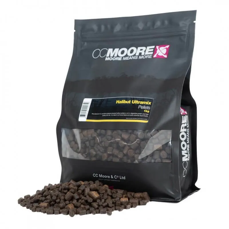 Mix Pellets Ccmoore Ultramix Halibut 4, 6 et 8 mm 1 kg