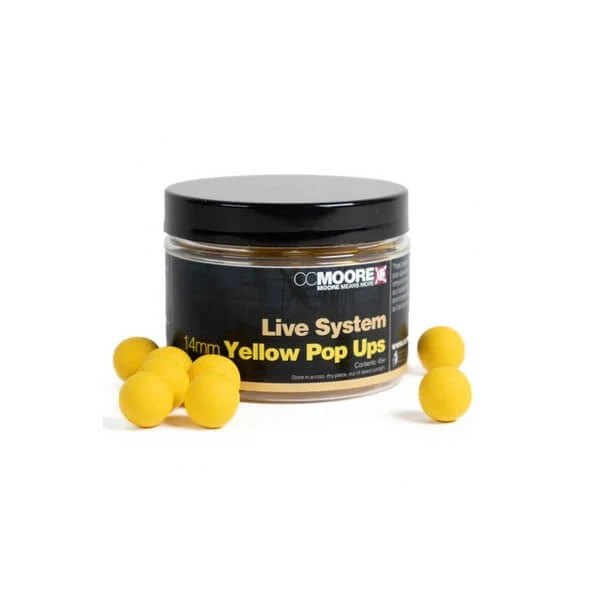 Pop ups Ccmoore Live System Jaune 14 mm