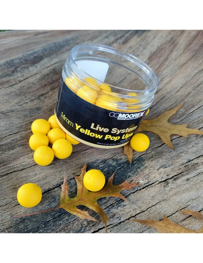 Pop ups Ccmoore Live System Jaune 14 mm