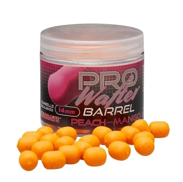 Wafters Dumbells Starbaits Pro Barrel Peach Mango 14 mm