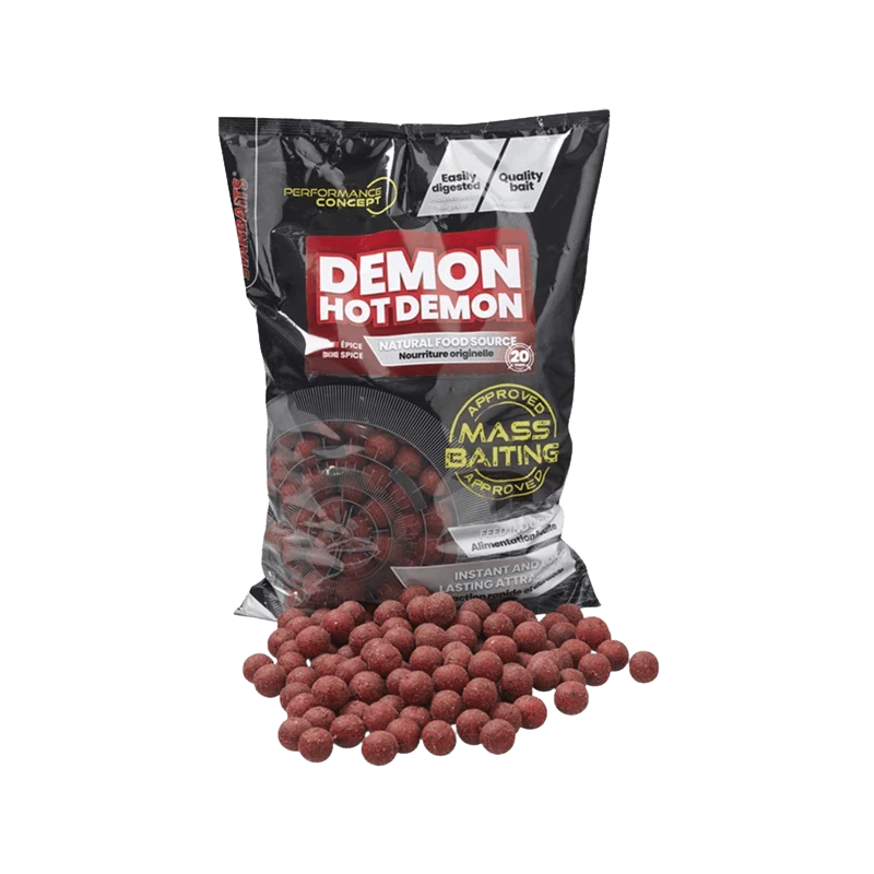 Bouillette Starbaits Mass Baiting Hot Demon 20 mm 3 kg