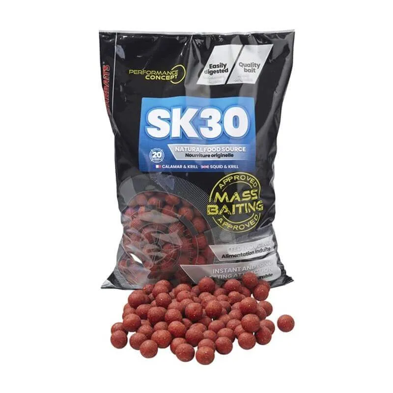 Bouillette Starbaits Mass Baiting SK30 - 20 mm 3 kg