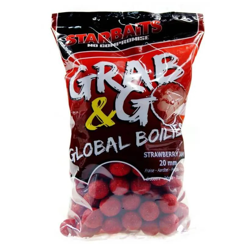 Bouillette Starbaits Grab Go Global Strawberry Jam 20 mm