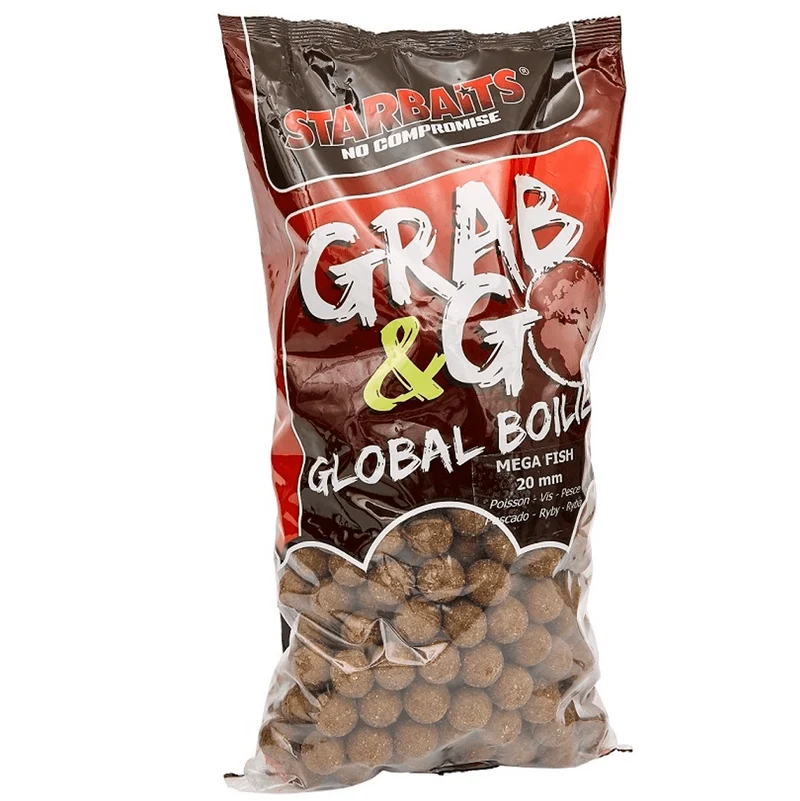 Bouillette Starbaits Grab Go Global Mega Fish 20 mm