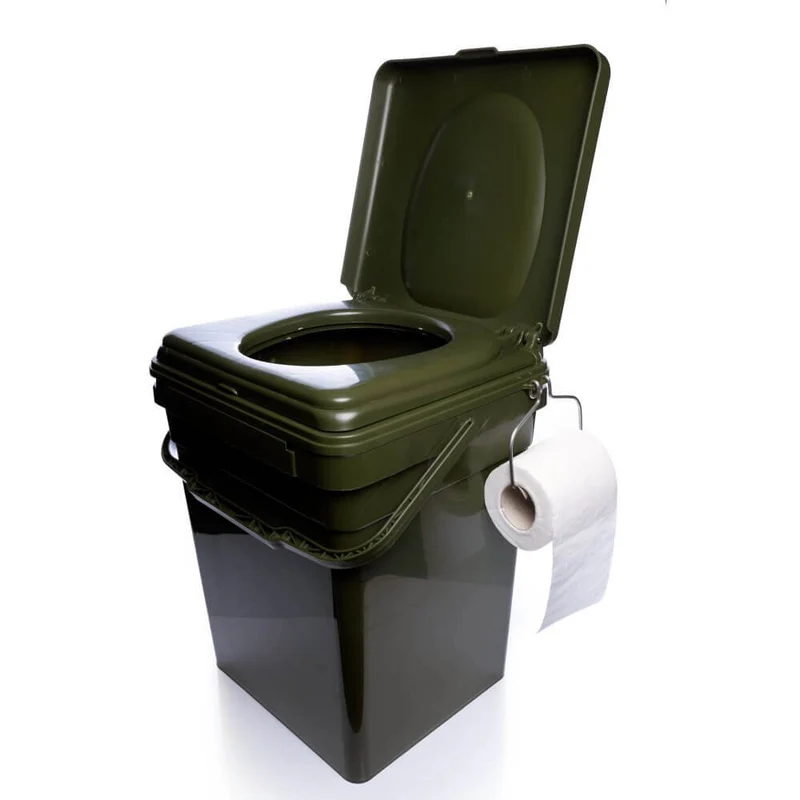 Seau de toilette pliable avec couvercle Ridge Monkey Cozee
