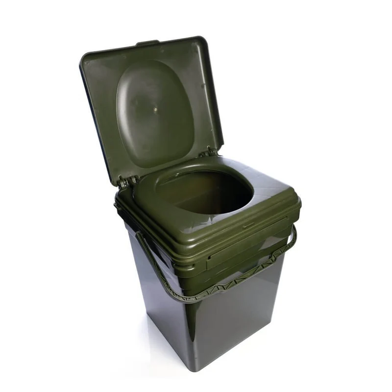 Seau de toilette pliable avec couvercle Ridge Monkey Cozee