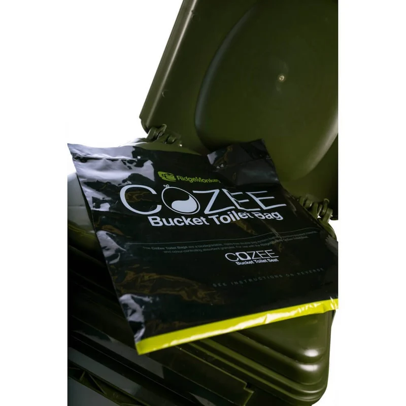 Seau de toilette pliable avec couvercle Ridge Monkey Cozee