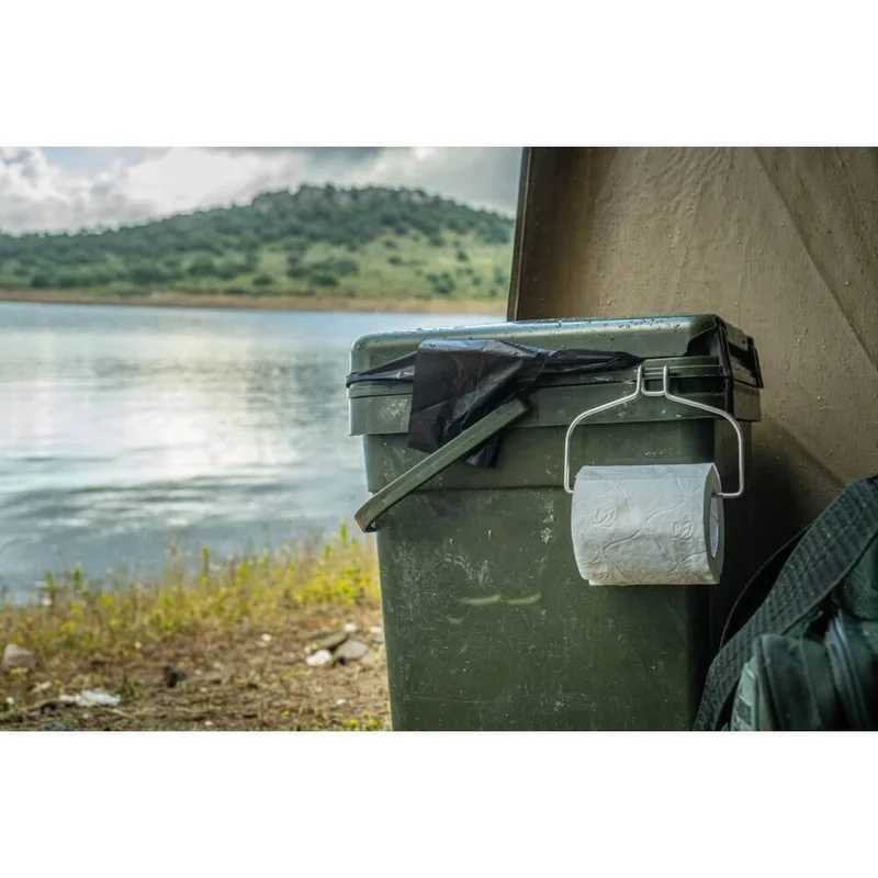 Seau de toilette pliable avec couvercle Ridge Monkey Cozee