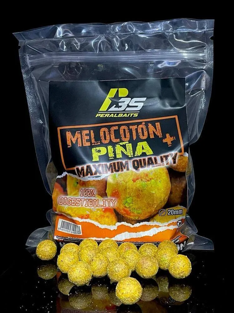 Bouillette Peralbaits Pêche Ananas 20 mm