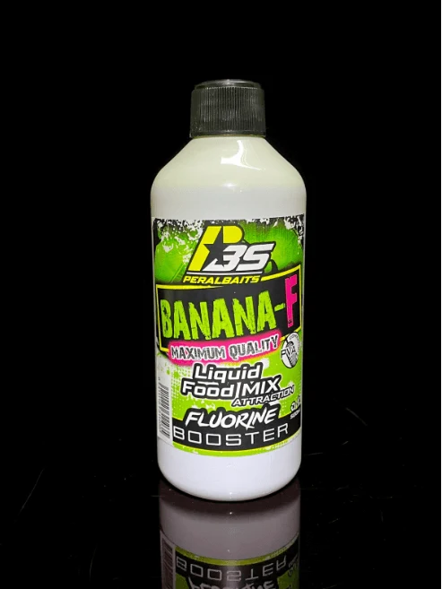 Dip Booster Fluorine Peralbaits Banana Fraise 500 ml