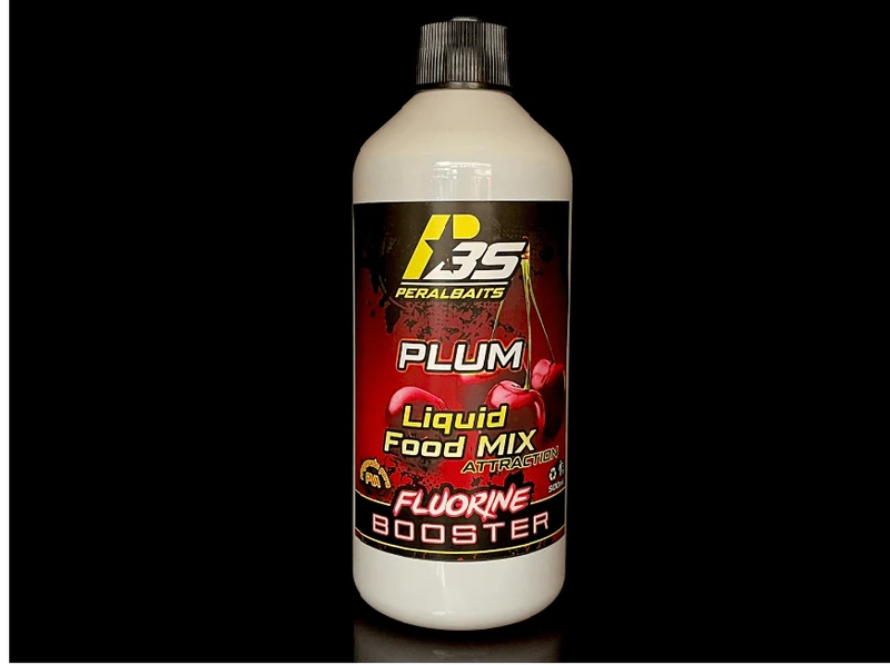 Trempage Booster Fluorine Peralbaits Plum 500 ml