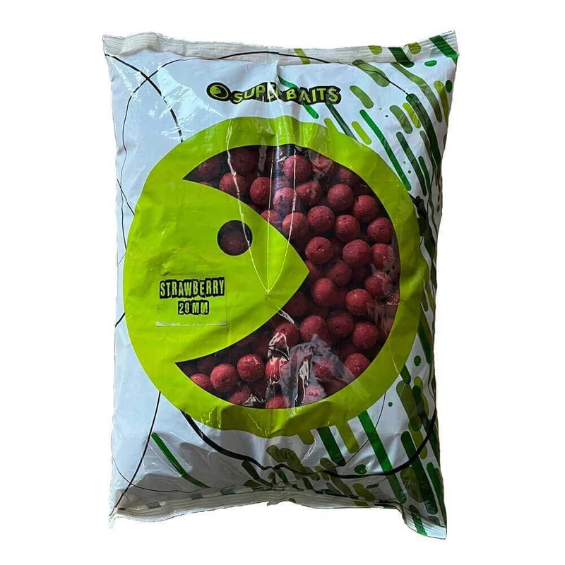 Bouillette Superbaits Strawberry 5 kg - 20 mm