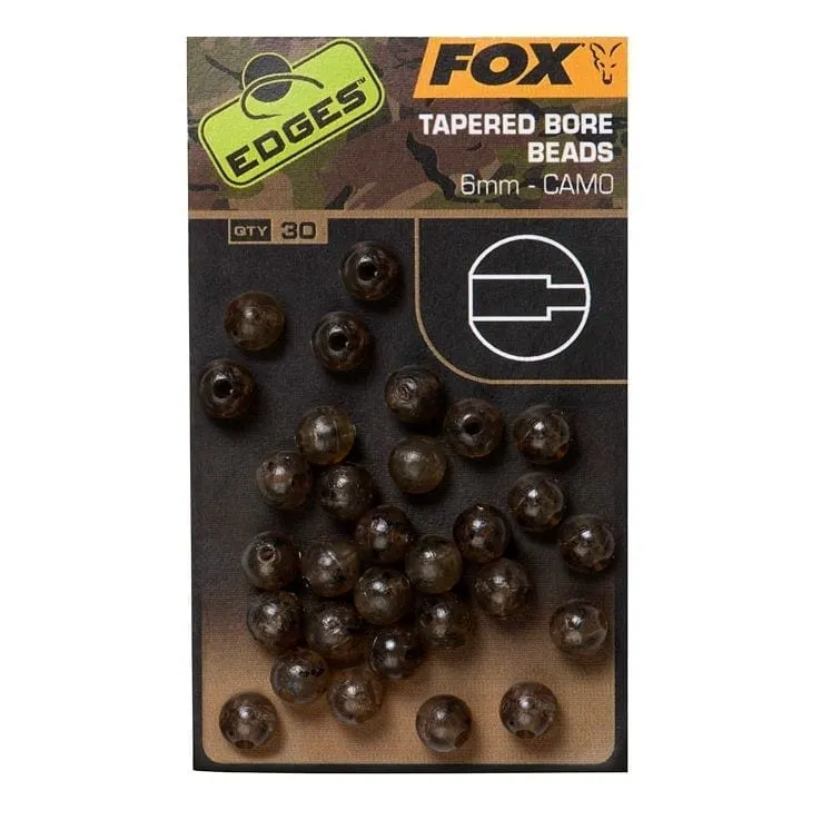 Coniques Bore Perles Camo Fox 6 mm