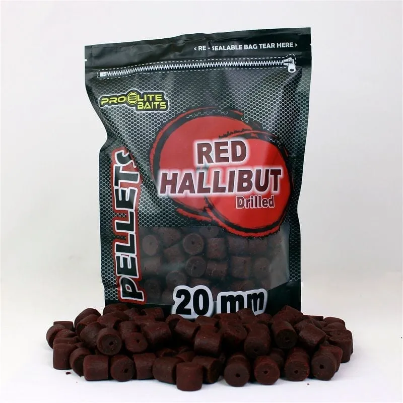 Pellets Percés Pro Elite Baits Red Halibut 20 mm 900 g