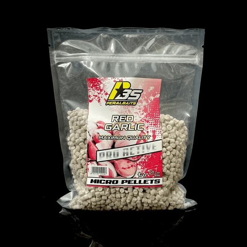 Micro Pellets Peralbaits Red Garlic 7mm