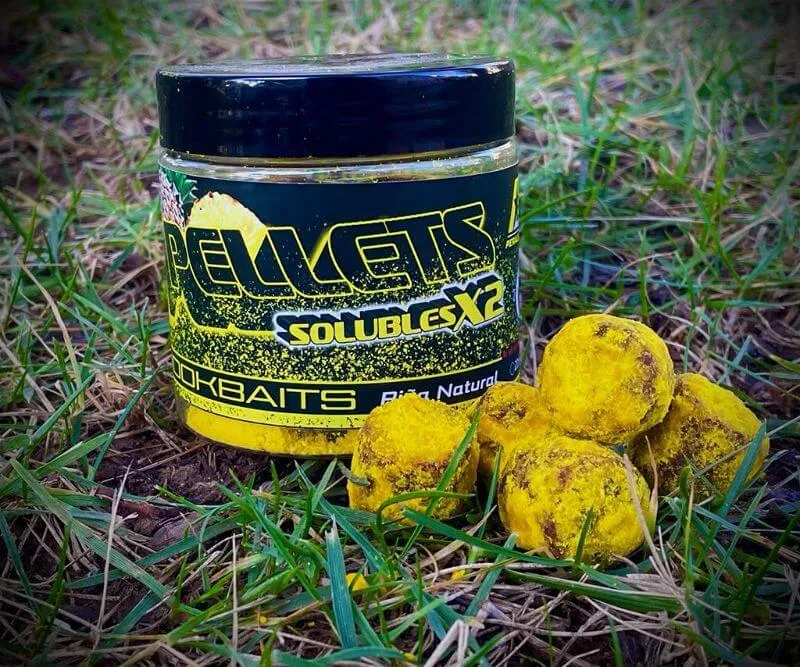 Hook Baits Pellets Peralbaits Ananas Naturel 20 mm