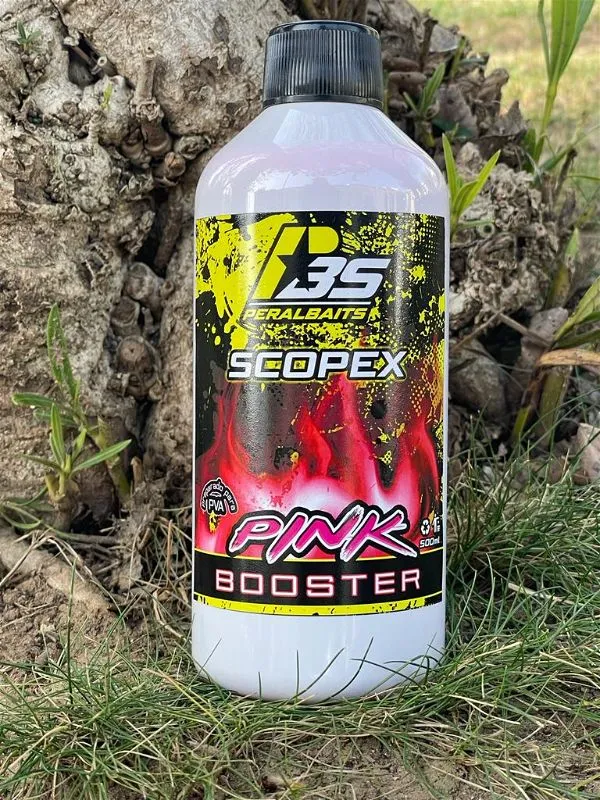 Trempage Booster Pink Peralbaits Scopex 500 ml