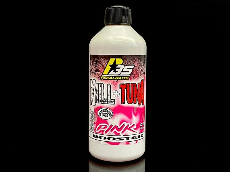 Trempage Booster Pink Peralbaits Krill Tuna 500 ml