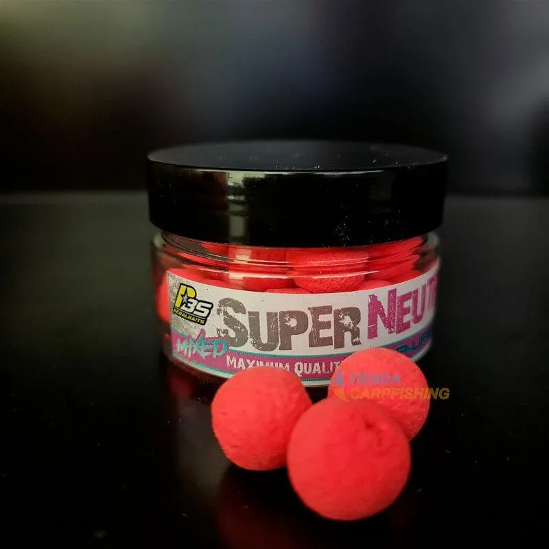 Pop ups Peralbaits Super Neutro Rouge Fluoro 15 mm