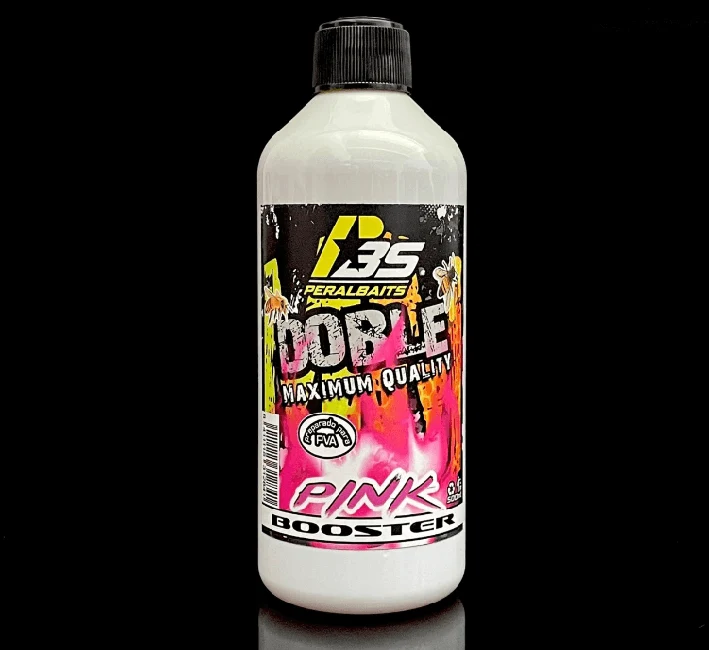 Trempage Booster Pink Peralbaits Double M 500 ml