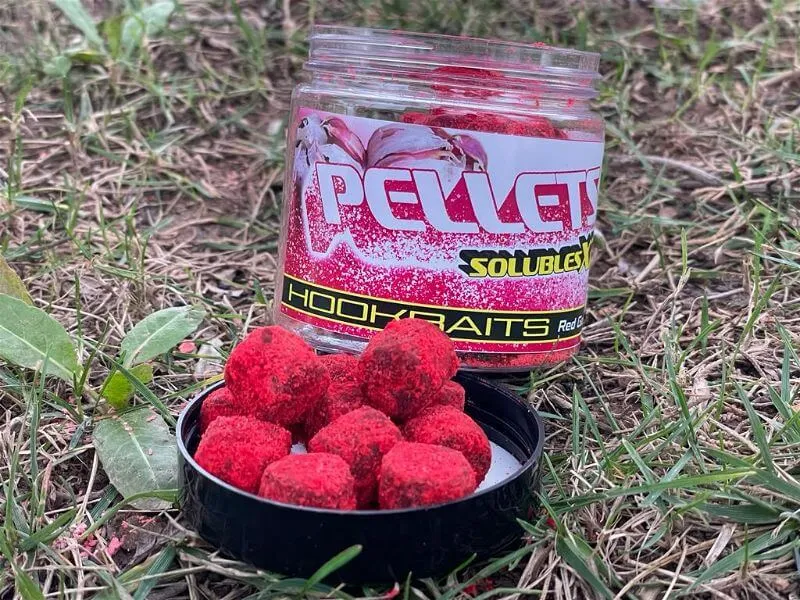 Hook Baits Pellets Peralbaits Red Garlic 20mm