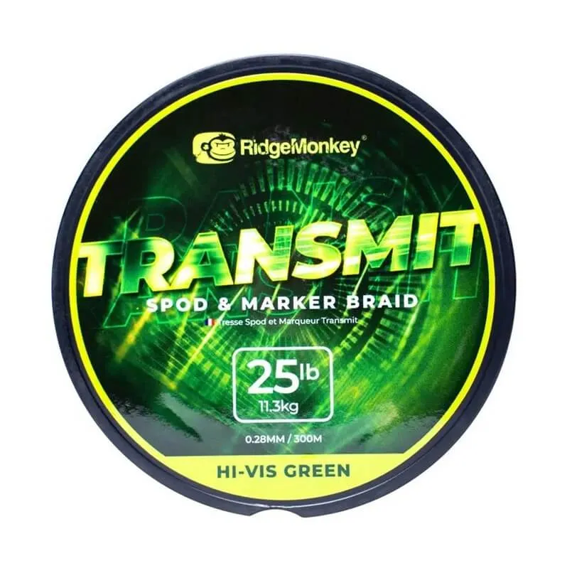 Tresse Ridge Monkey Transmit Vert 25 lb / 300 m
