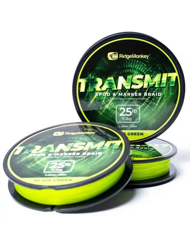 Tresse Ridge Monkey Transmit Vert 25 lb / 300 m