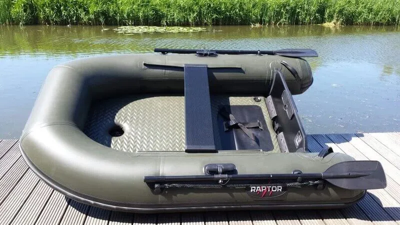 Bateau Raptor 230 X-Wide Groen Carbonlook Airdeck