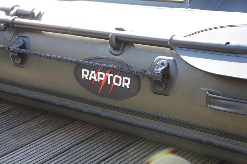 Bateau Raptor 230 X-Wide Groen Carbonlook Airdeck