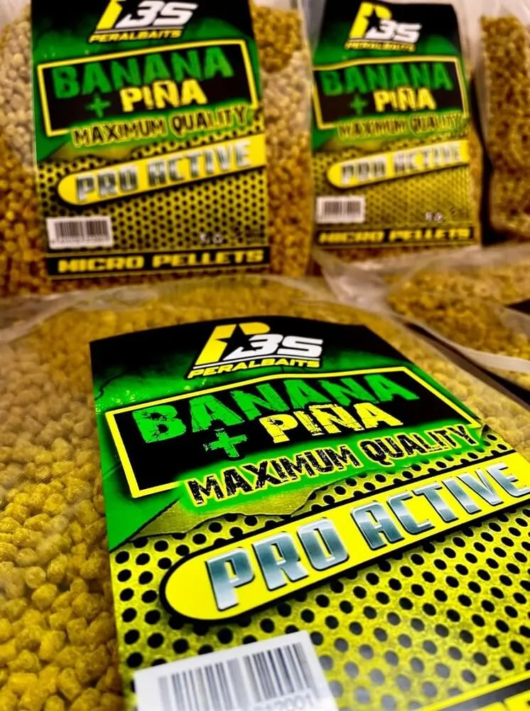 Micro Pellets Peralbaits Banana Ananas 7 mm