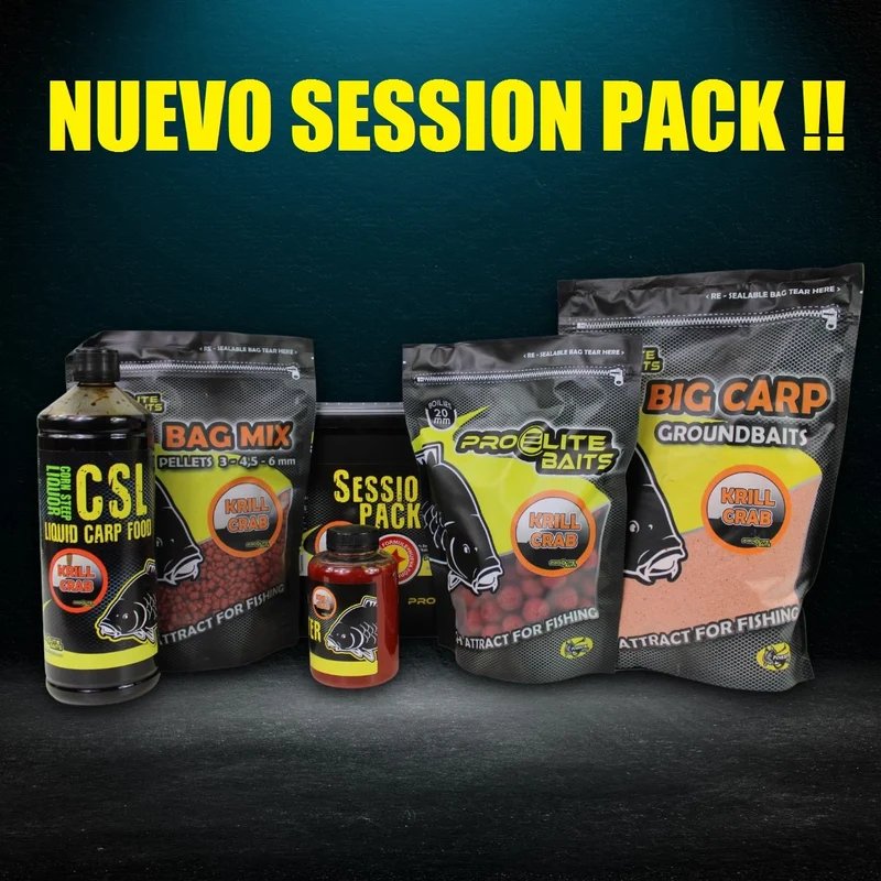 Session Pack Pro Elite Baits Krill Crab