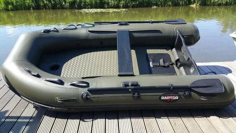 Bateau Raptor 270 X-Wide Groen Carbonlook Airdeck
