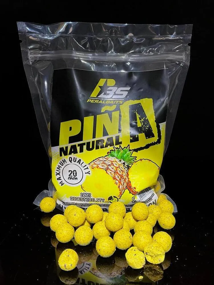 Bouillette Peralbaits Ananas Naturel 20 mm