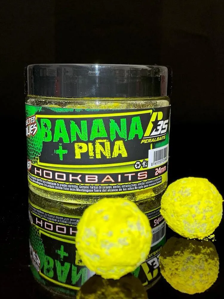 Hook Baits Peralbaits Banana Ananas 24 mm