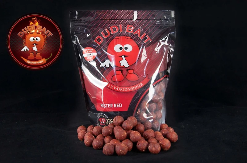 Bouillette Dudi Bait Solubles Mister Red Super Hot 24 mm
