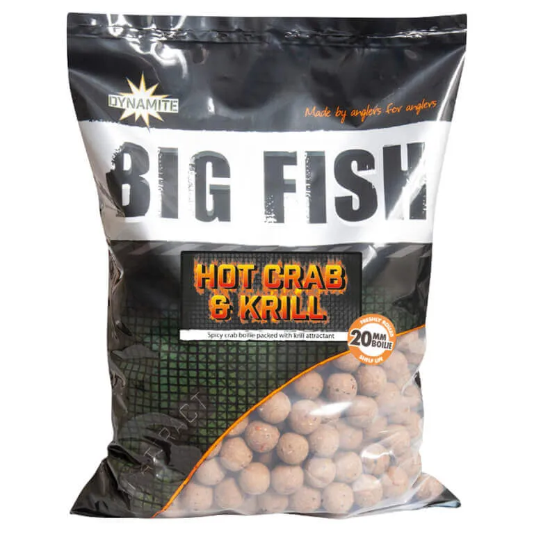 Bouillette Dynamite Baits Hot Crab Krill 20 mm