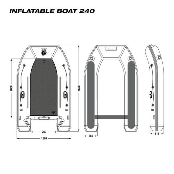 Bateau Nash Life Inflatable 240
