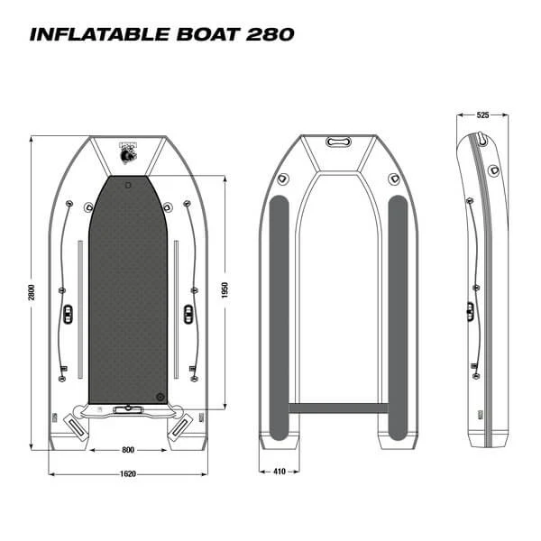 Bateau Nash Life Inflatable 280