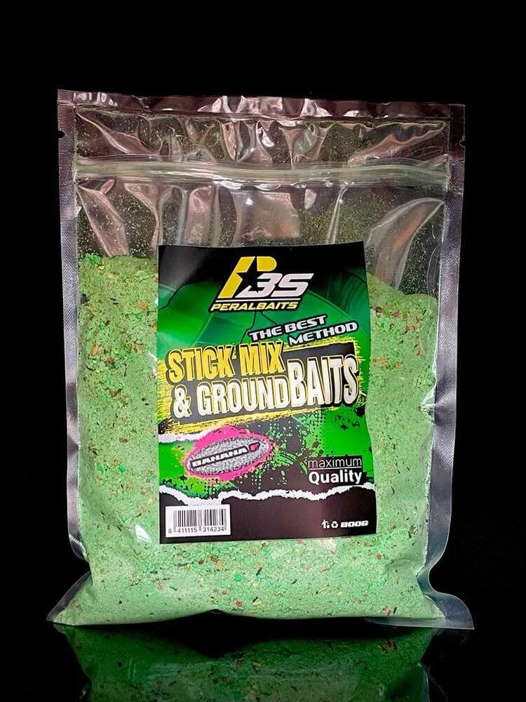 Stick Mix Peralbaits Banana Fraise 800 g