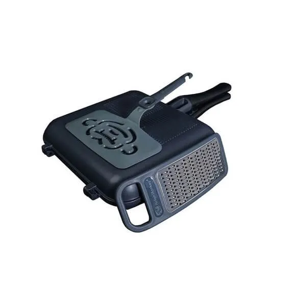 Poêle Ridge Monkey Pan-Griddle Connect Granite XXL