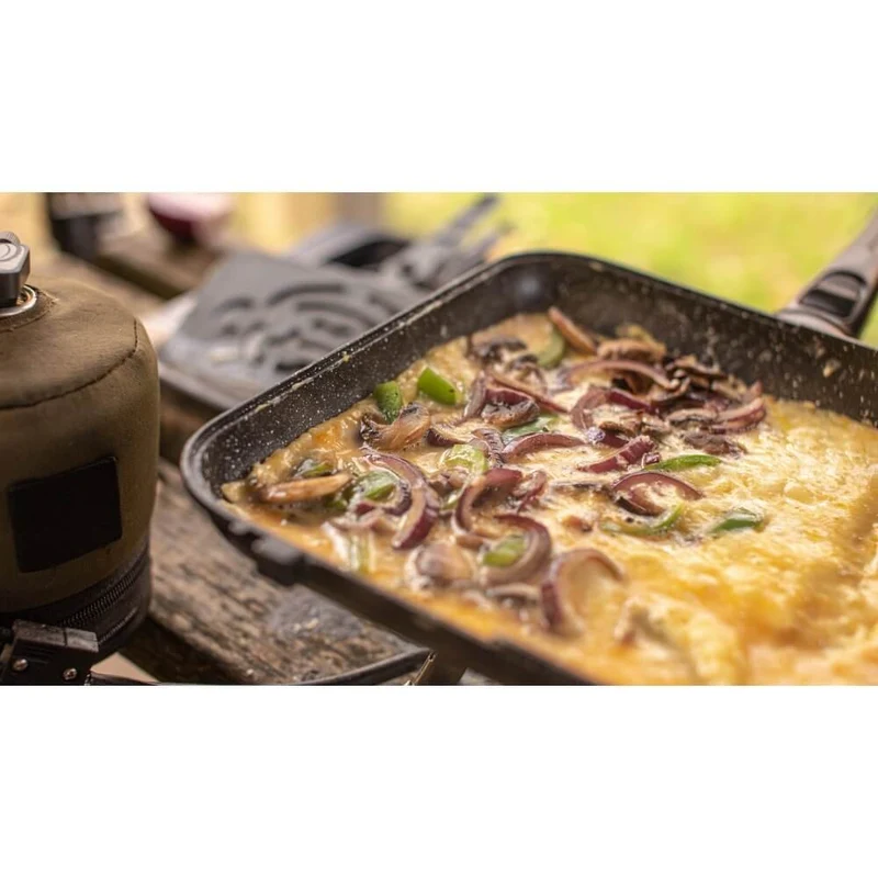 Poêle Ridge Monkey Pan-Griddle Connect Granite XXL