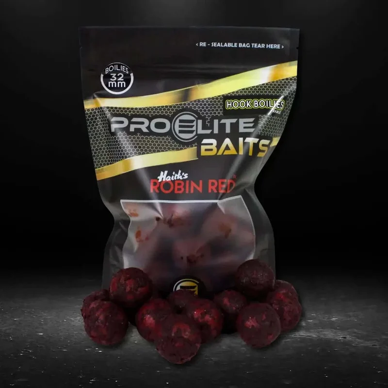 Bouillette Pro Elite Baits Gold Robin Red 32 mm