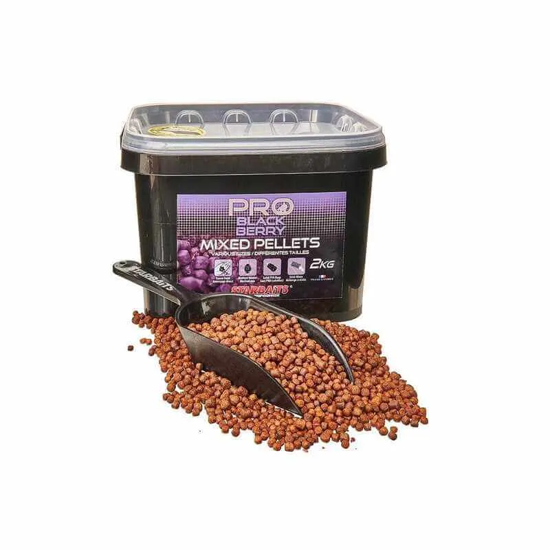 Mix Pellets Starbaits Probiotic Blackberry 2 kg