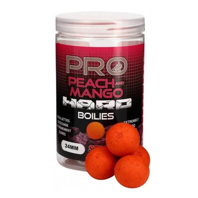 Hard Boilies Starbaits Probiotic Peach Mango 20 mm